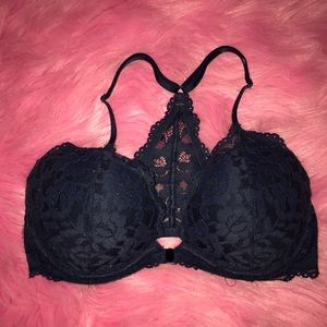 Navy Blue Racerback Bra